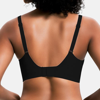 Experience Unmatched Comfort with VRCOMFY Deep V Wireless Push-Up Bralettes - Perfect for Everyday Wear