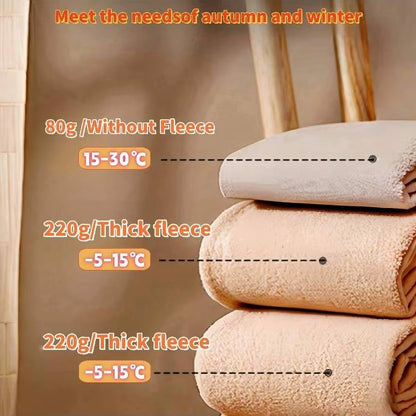 Stay Cozy and Chic with 300G Warm Fleece Lined Tights for Women - Winter Thermal Pantyhose with Wool-Like Comfort